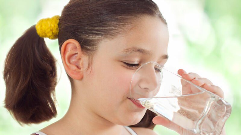 Water in Child's Body