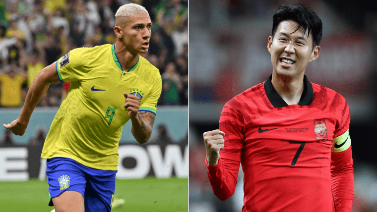 Brazil Vs South Korea - Match Predictions, Lineup, Head To Head Stats ...