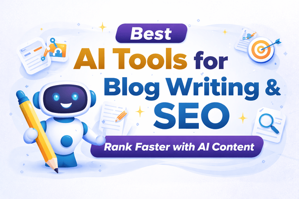 Best AI Tools for Blog Writing & SEO Rank Faster