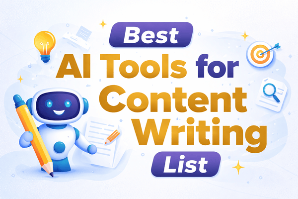 Best AI Tools for Content Writing List