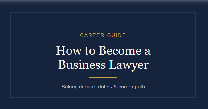Business lawer