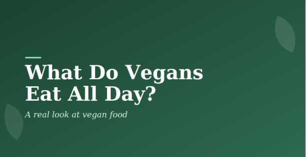 VEGAN FOOD