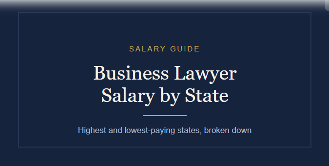 business lawyer salary